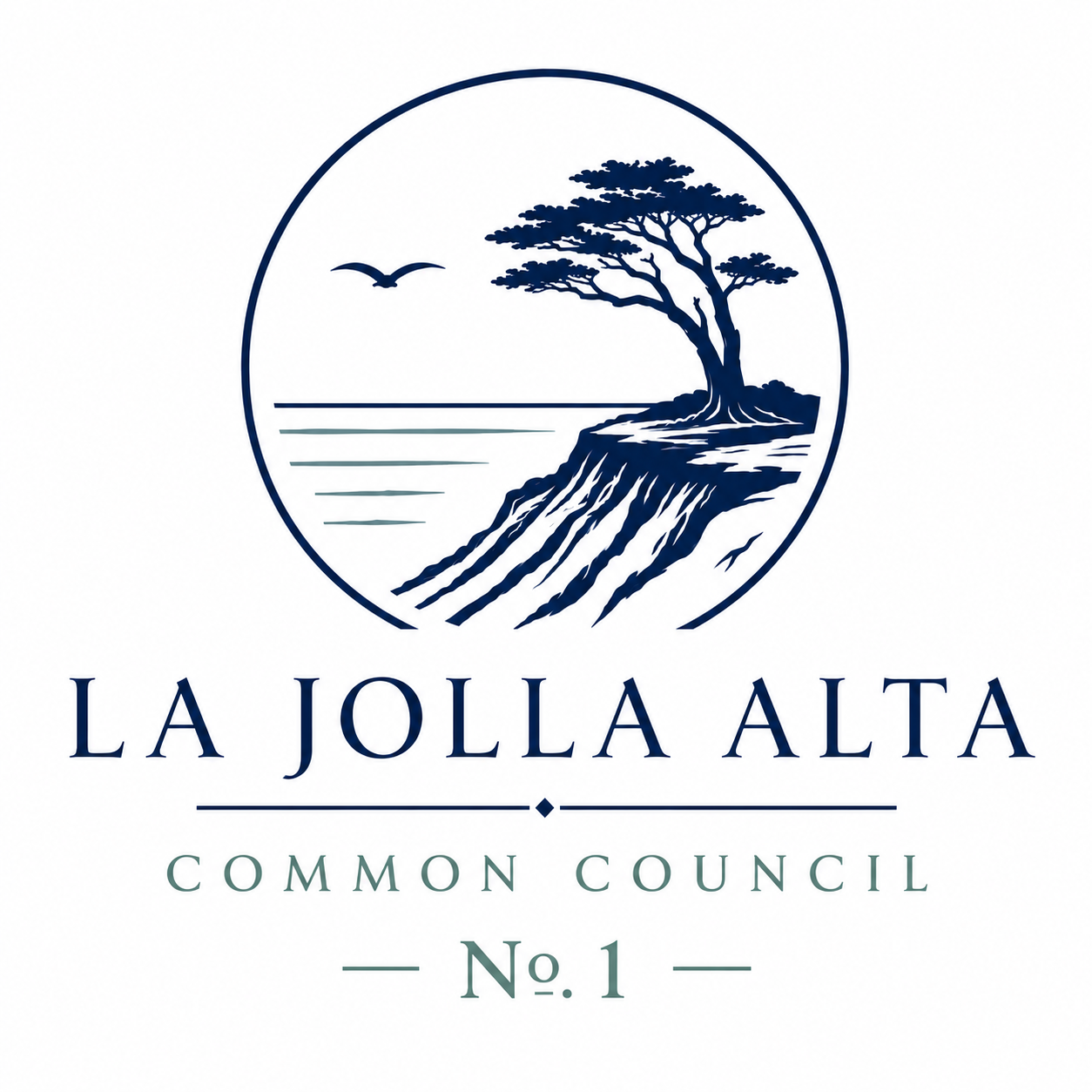 La Jolla Alta Common Council No. 1 logo